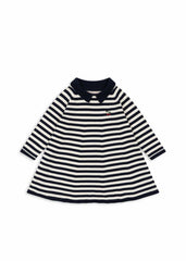 Dresses | Kids Konges Sløjd VENTON KNIT DRESS GOTS Navy Stripe