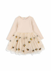 Dresses | Kids Konges Sløjd YVONNE BALLERINA DRESS Lemon Sequin