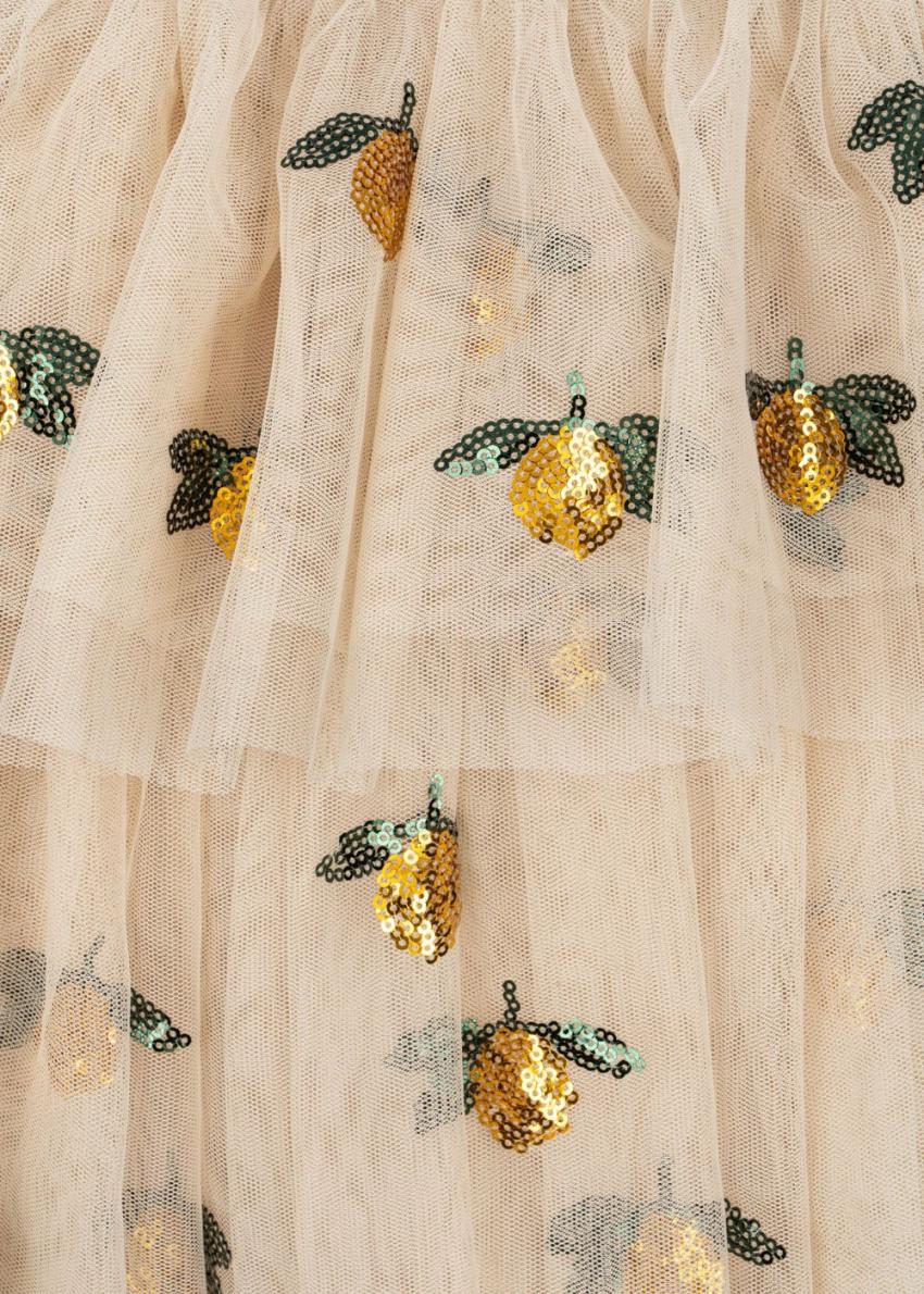 Dresses | Kids Konges Sløjd YVONNE FAIRY DRESS Lemon Sequin