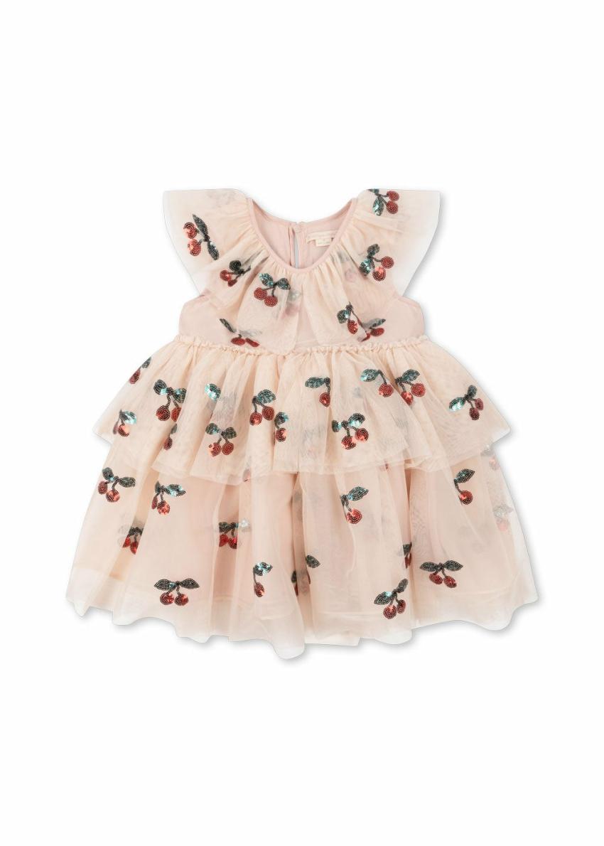 Dresses | Kids Konges Sløjd YVONNE FAIRY DRESS Ma Grande Cerise Sequin