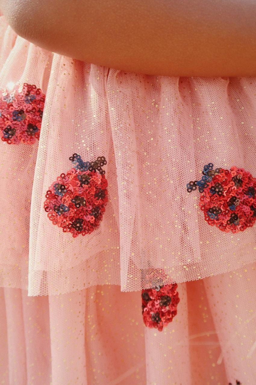 Dresses | Kids Konges Sløjd YVONNE LADYBUG DRESS Ladybug Sequin