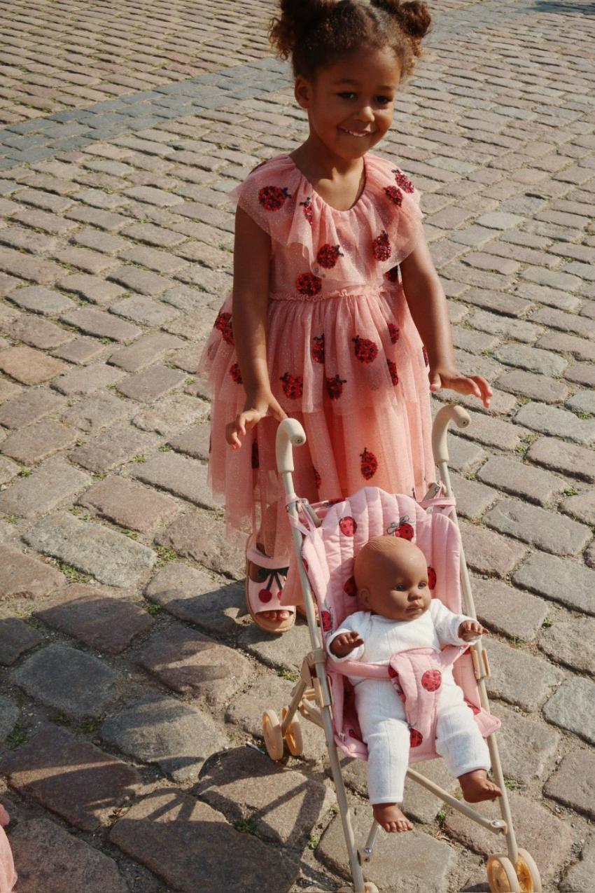 Dresses | Kids Konges Sløjd YVONNE LADYBUG DRESS Ladybug Sequin