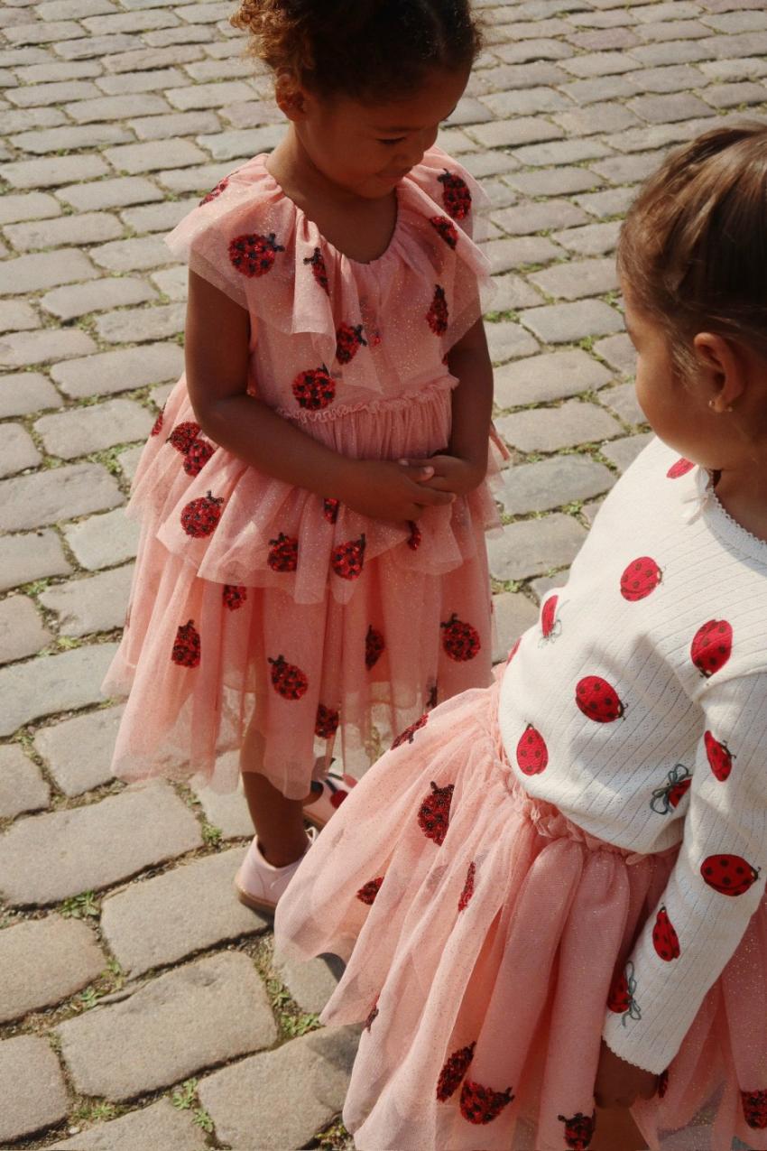 Dresses | Kids Konges Sløjd YVONNE LADYBUG DRESS Ladybug Sequin