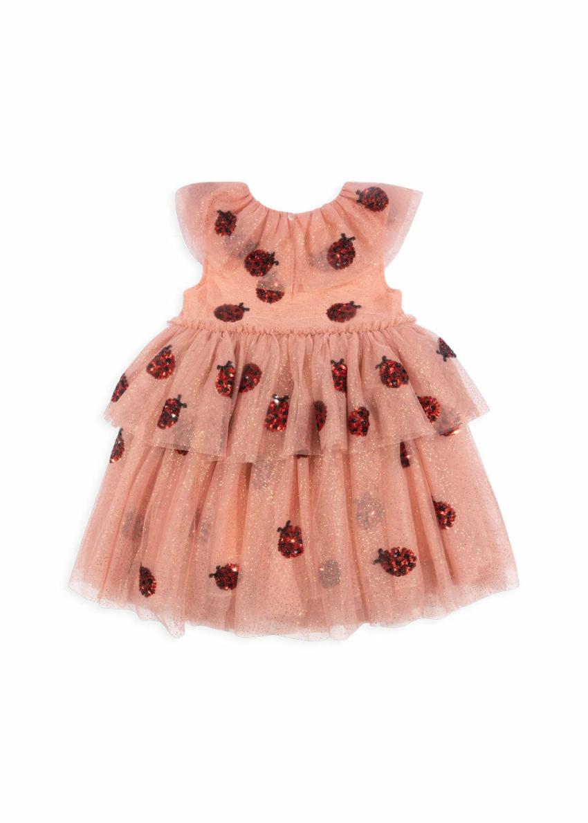 Dresses | Kids Konges Sløjd YVONNE LADYBUG DRESS Ladybug Sequin