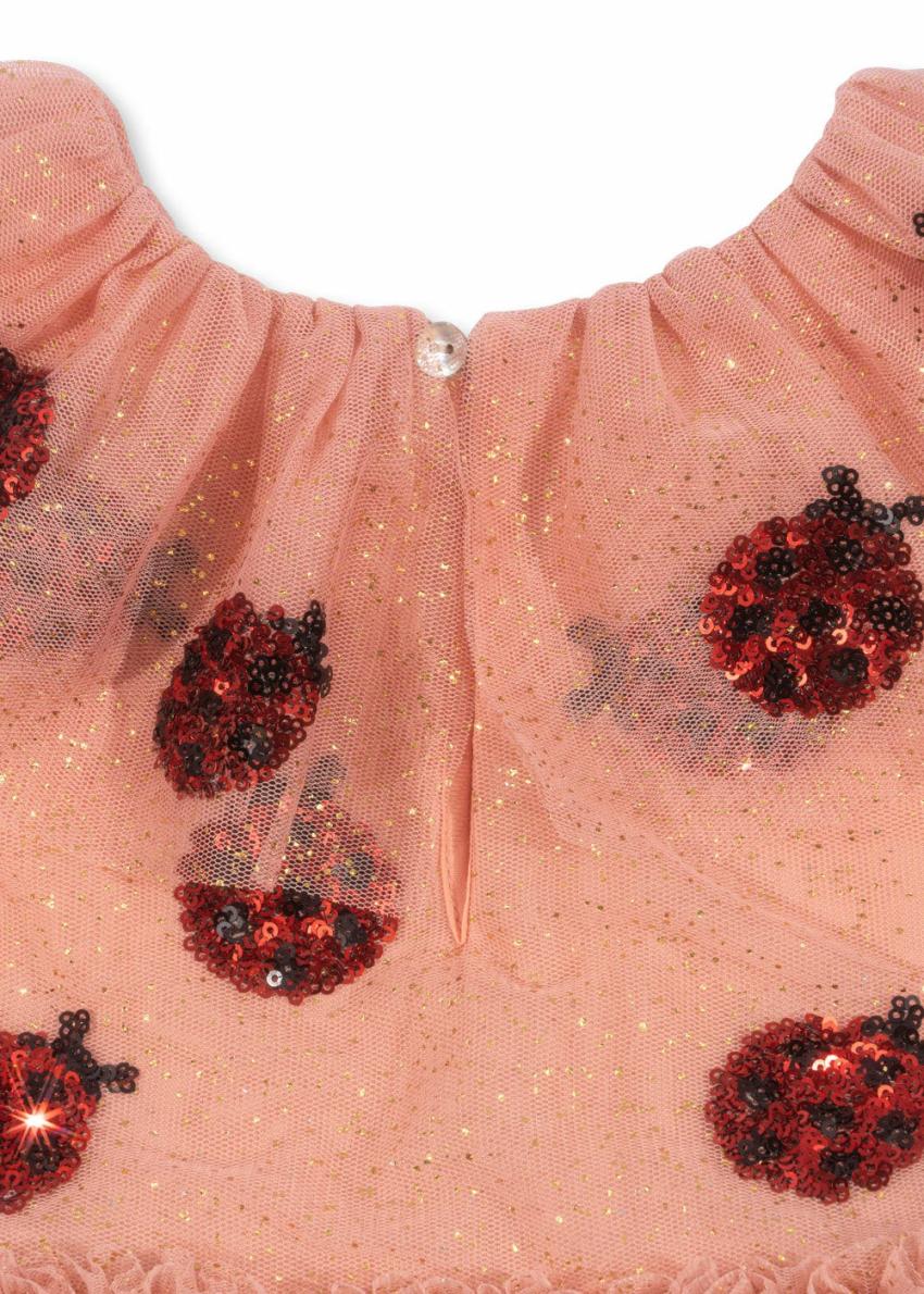 Dresses | Kids Konges Sløjd YVONNE LADYBUG DRESS Ladybug Sequin