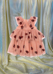 Dresses | Kids Konges Sløjd YVONNE LADYBUG DRESS Ladybug Sequin