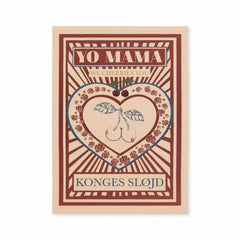 Kidsroom | Kids Konges Sløjd POSTER A3 FSC Heart