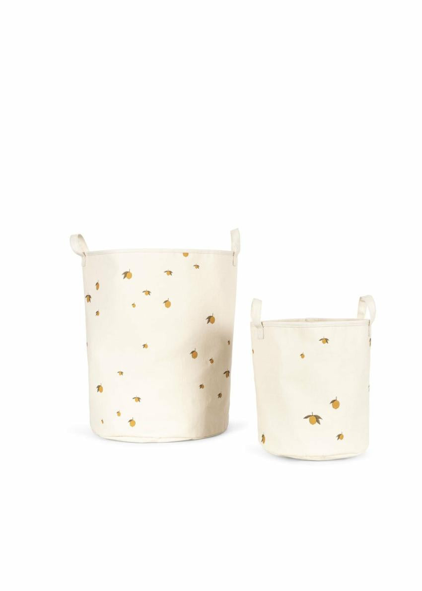 Kidsroom | Kids Konges Sløjd TOY STORAGE BAGS Lemon