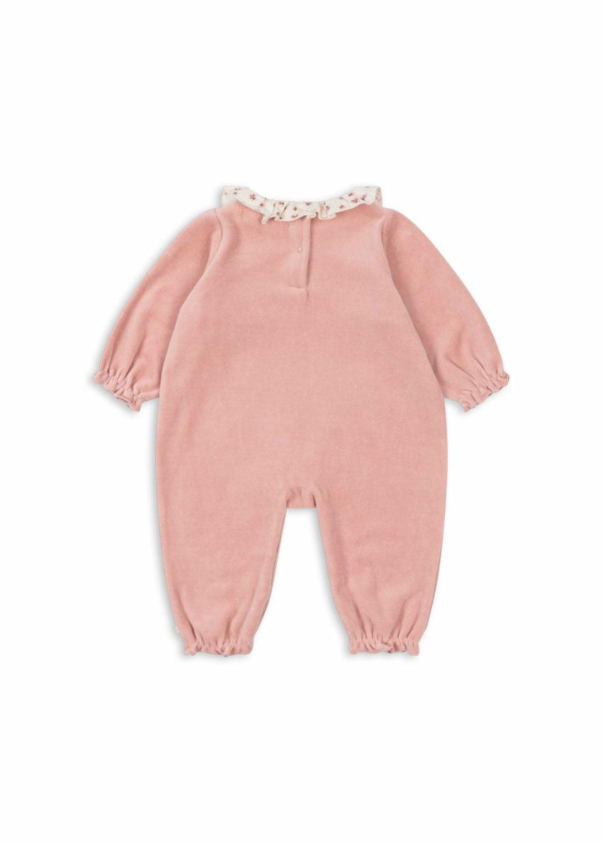 Onesies | Kids Konges Sløjd MIFFA FRILL ONESIE GOTS Mellow Rose