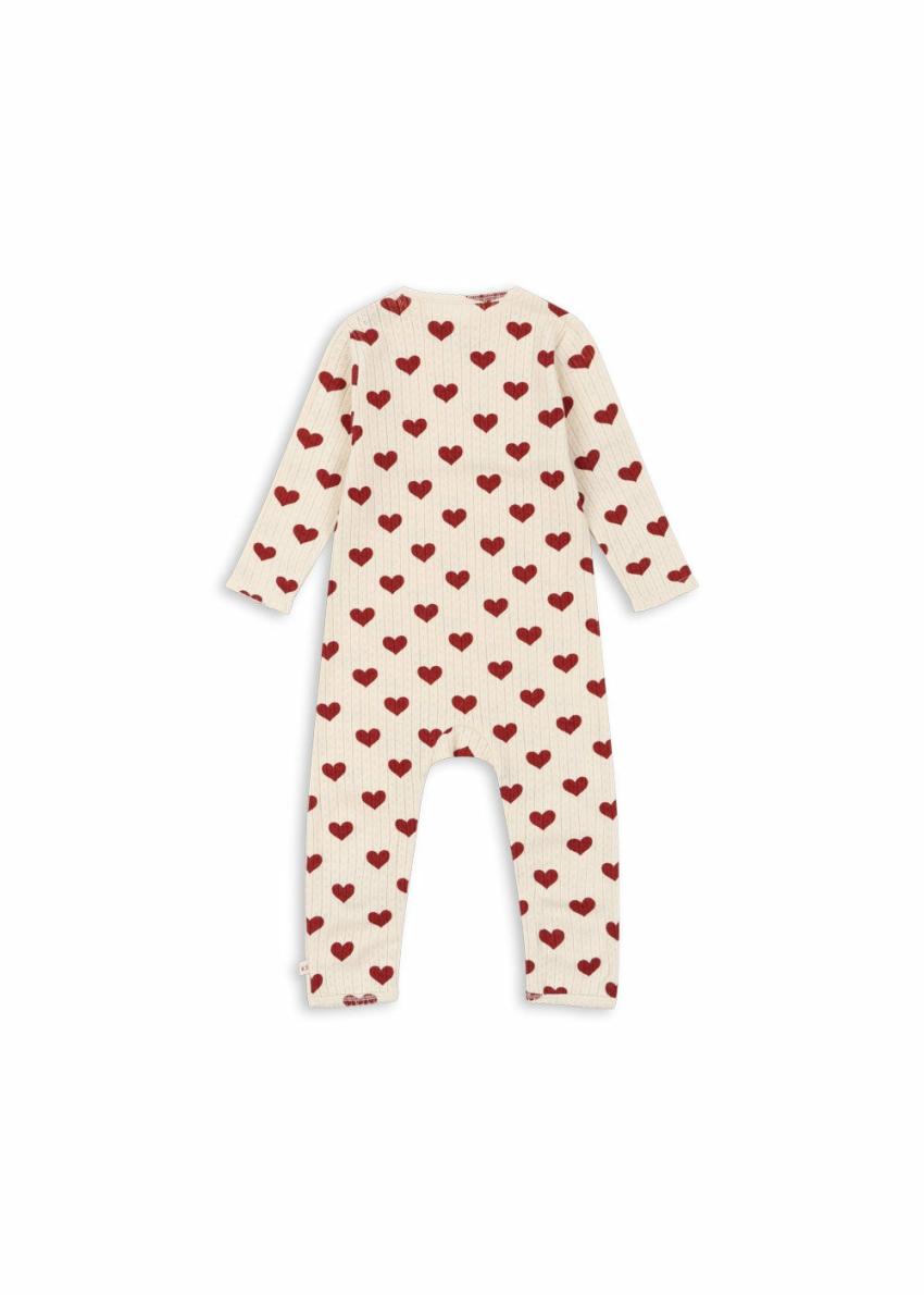 Onesies | Kids Konges Sløjd MINNIE ONESIE GOTS Amour Rouge