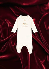 Onesies | Kids Konges Sløjd MY FIRST CHRISTMAS ONESIE GOTS Antique White