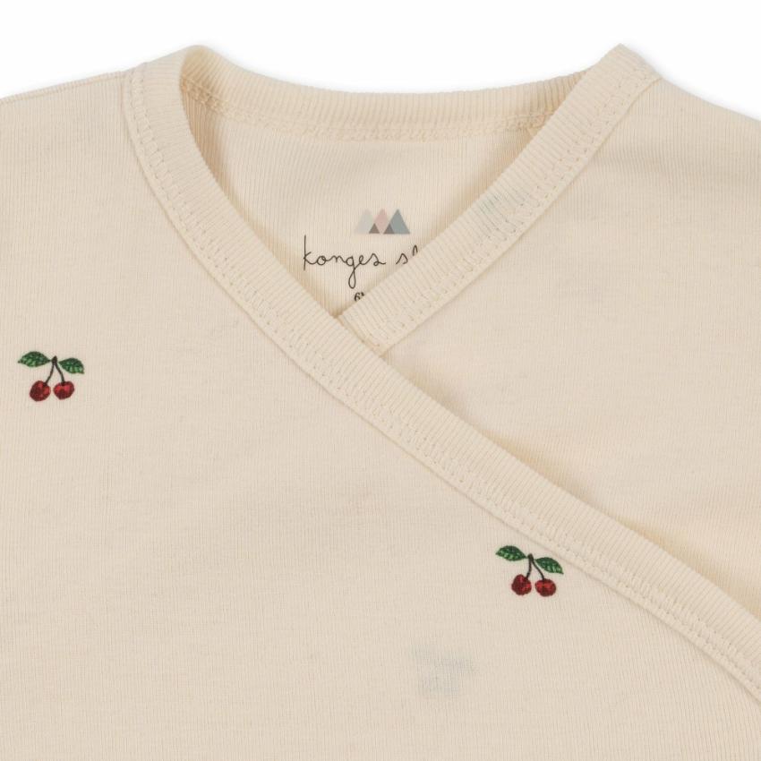 Onesies | Kids Konges Sløjd NEWBORN ONESIE GOTS Cherry