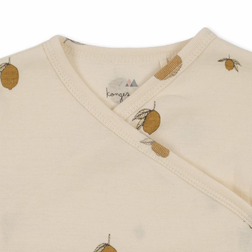 Onesies | Kids Konges Sløjd NEWBORN ONESIE GOTS Lemon