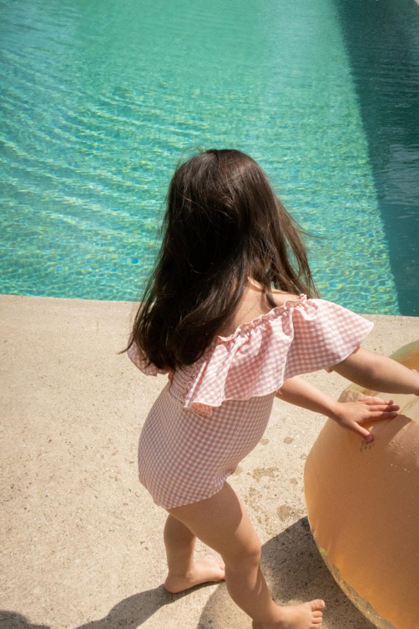 Outdoor Toys | Kids Konges Sløjd BEACH BALL LARGE Multi Cherry Blush Transparent