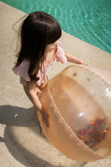 Outdoor Toys | Kids Konges Sløjd BEACH BALL LARGE Multi Cherry Blush Transparent