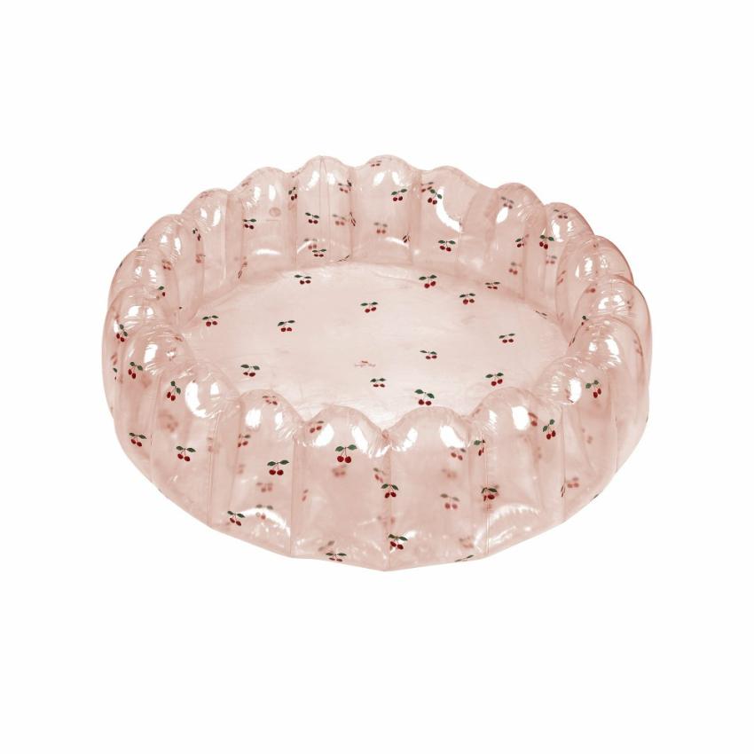 Outdoor Toys | Kids Konges Sløjd LARGE SHELL POOL TRANSPARENT Mon Grand Cherry