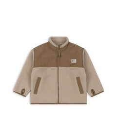 Outerwear | Kids Konges Sløjd FLYNN FLEECE JACKET GRS Tigers Eye