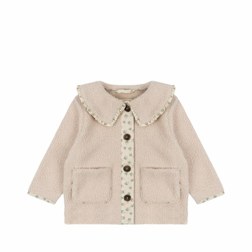 Outerwear | Kids Konges Sløjd GRIZZ COLLAR JACKET GRS Brazilian Sand