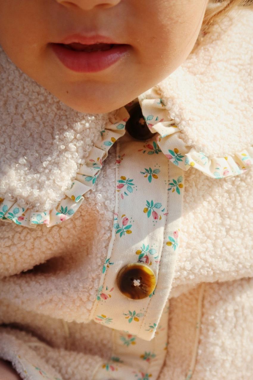 Outerwear | Kids Konges Sløjd GRIZZ COLLAR JACKET GRS Brazilian Sand