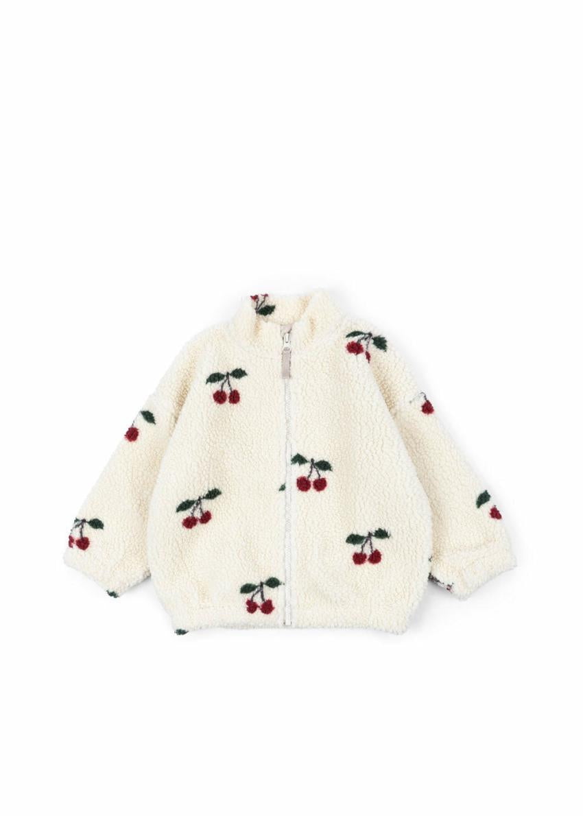Outerwear | Kids Konges Sløjd JODY TEDDY JACKET GRS Cherry