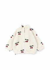 Outerwear | Kids Konges Sløjd JODY TEDDY JACKET GRS Cherry