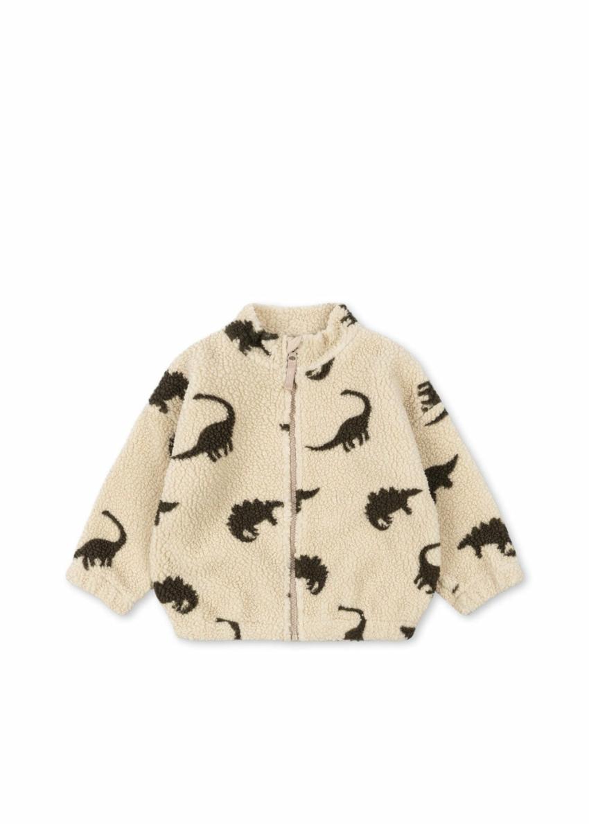 Outerwear | Kids Konges Sløjd JODY TEDDY JACKET GRS Dino Silhouette