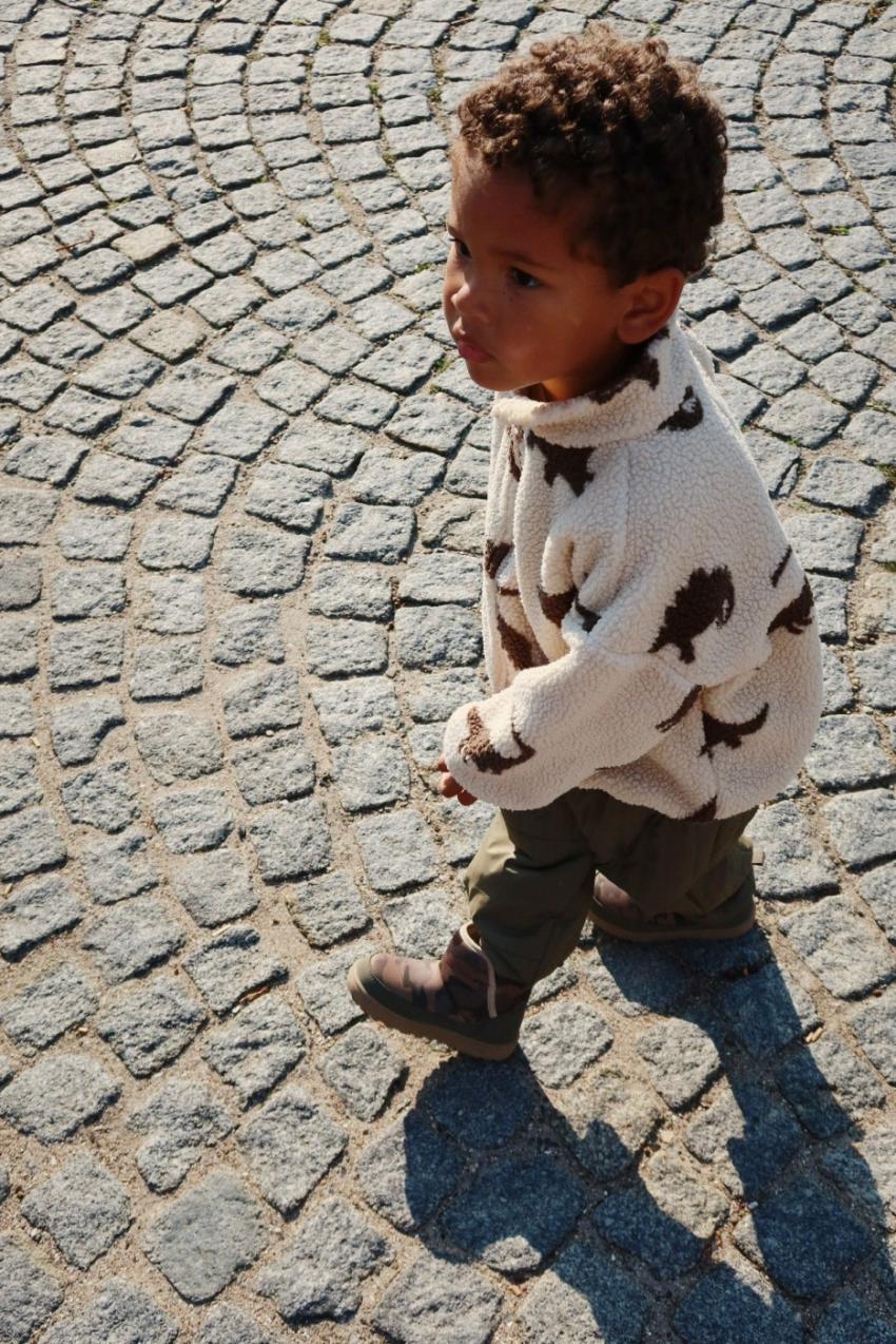 Outerwear | Kids Konges Sløjd JODY TEDDY JACKET GRS Dino Silhouette