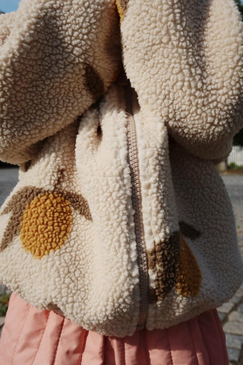 Outerwear | Kids Konges Sløjd JODY TEDDY JACKET GRS Mon Grand Citron