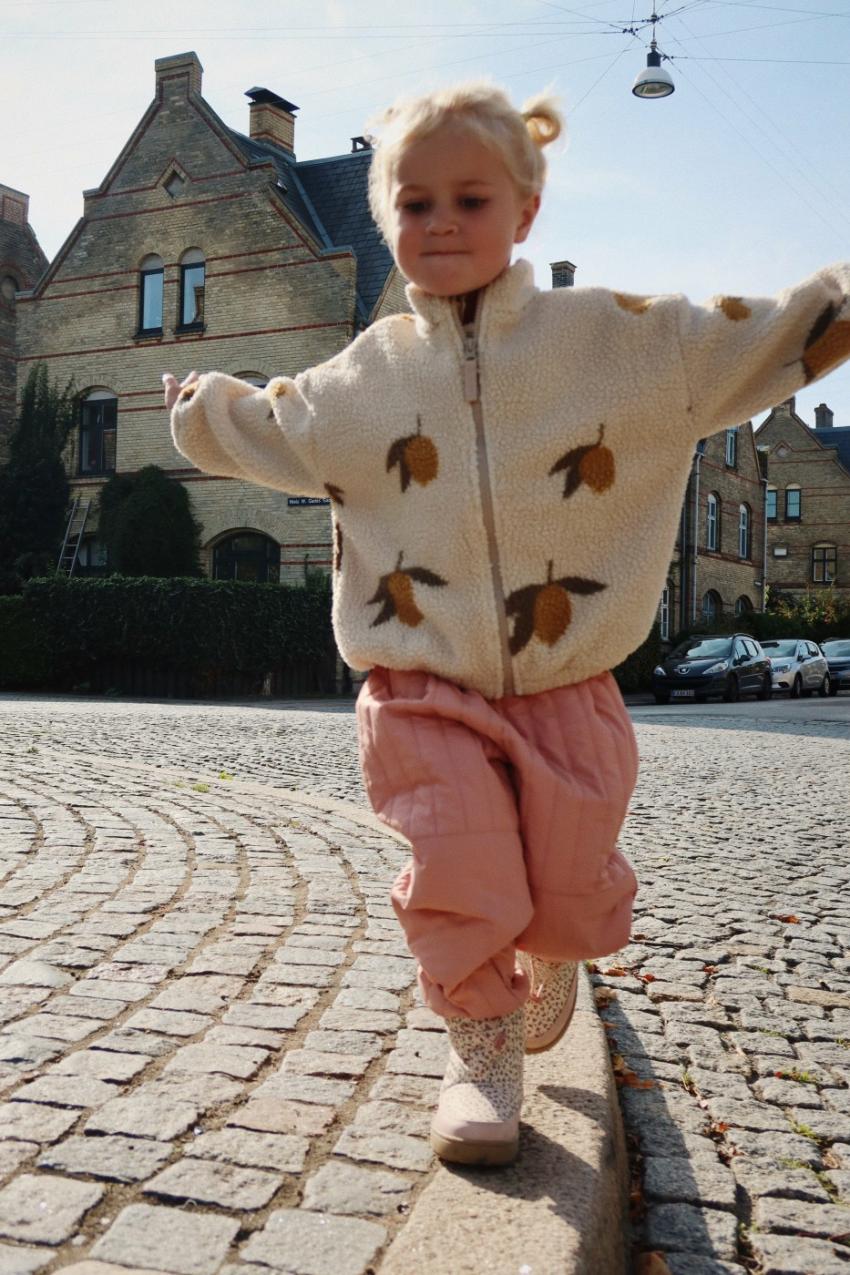 Outerwear | Kids Konges Sløjd JODY TEDDY JACKET GRS Mon Grand Citron