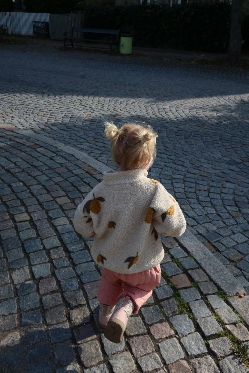 Outerwear | Kids Konges Sløjd JODY TEDDY JACKET GRS Mon Grand Citron