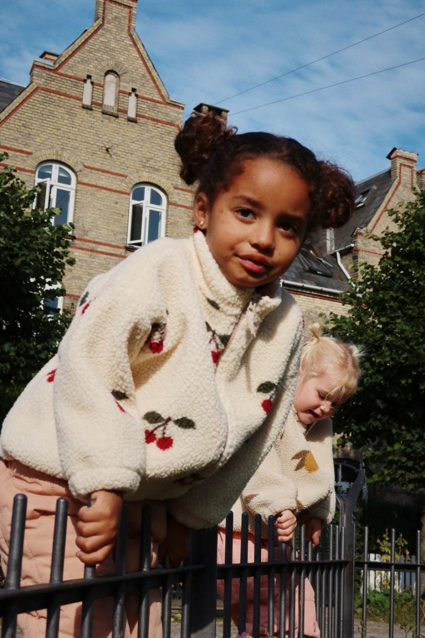 Outerwear | Kids Konges Sløjd JODY TEDDY JACKET GRS Mon Grand Citron