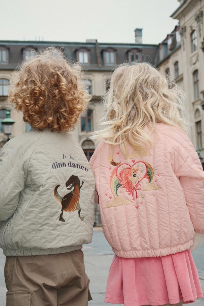 Outerwear | Kids Konges Sløjd JUNO BOMBER JACKET Laurel Oak