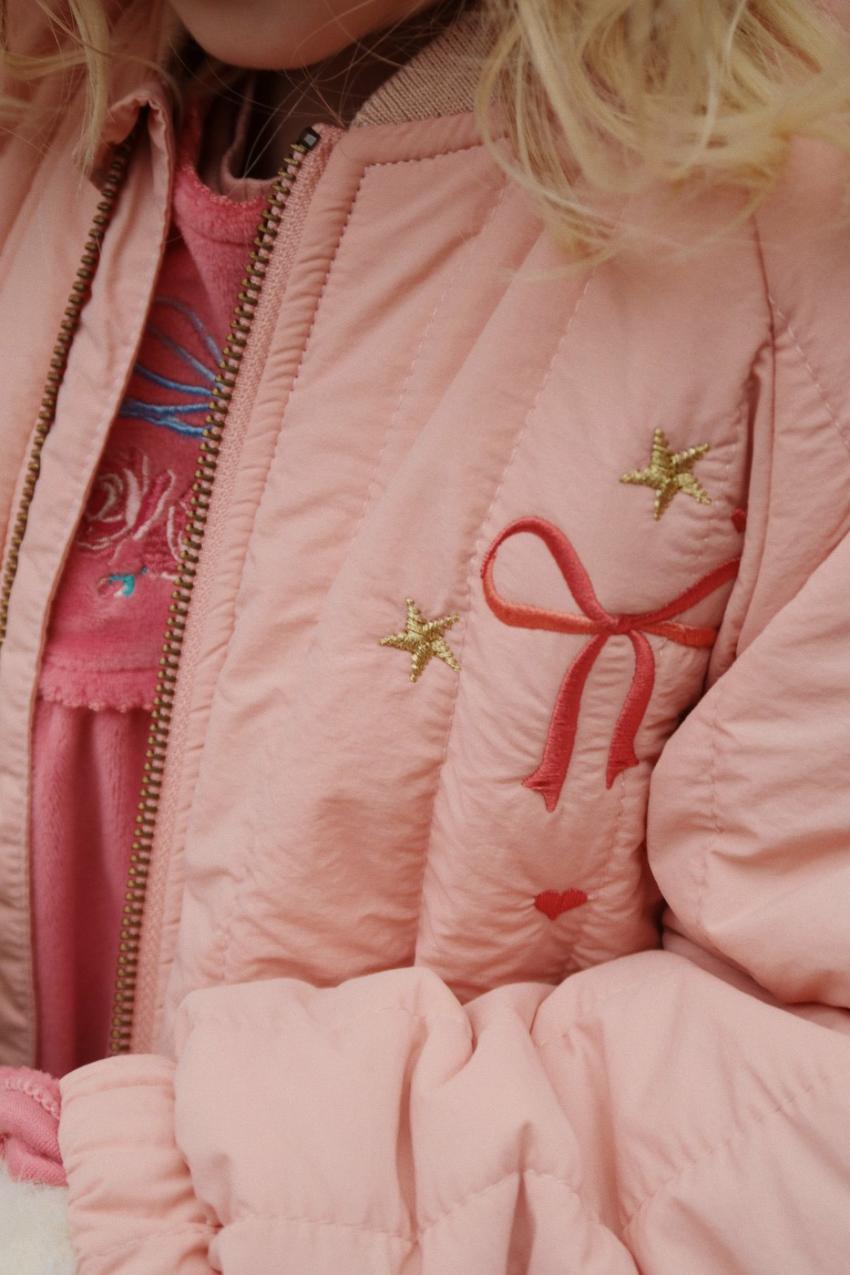 Outerwear | Kids Konges Sløjd JUNO BOMBER JACKET Mellow Rose