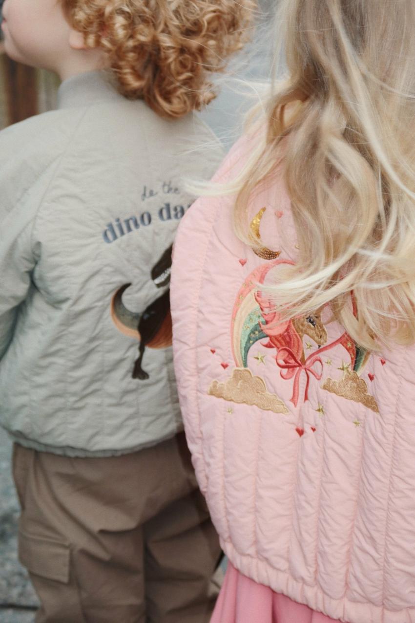 Outerwear | Kids Konges Sløjd JUNO BOMBER JACKET Mellow Rose