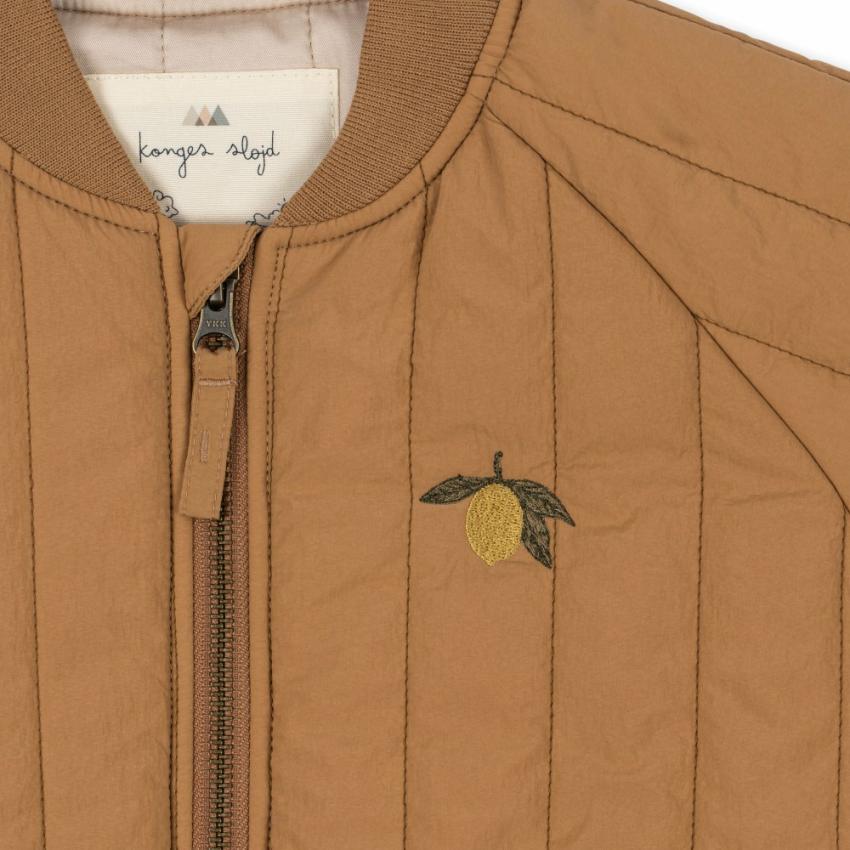 Outerwear | Kids Konges Sløjd JUNO BOMBER JACKET Tobbaco Brown