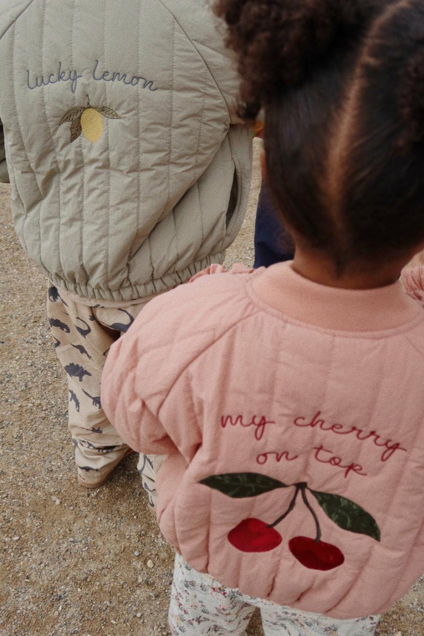 Outerwear | Kids Konges Sløjd JUNO FRILL BOMBER JACKET Cameo Brown