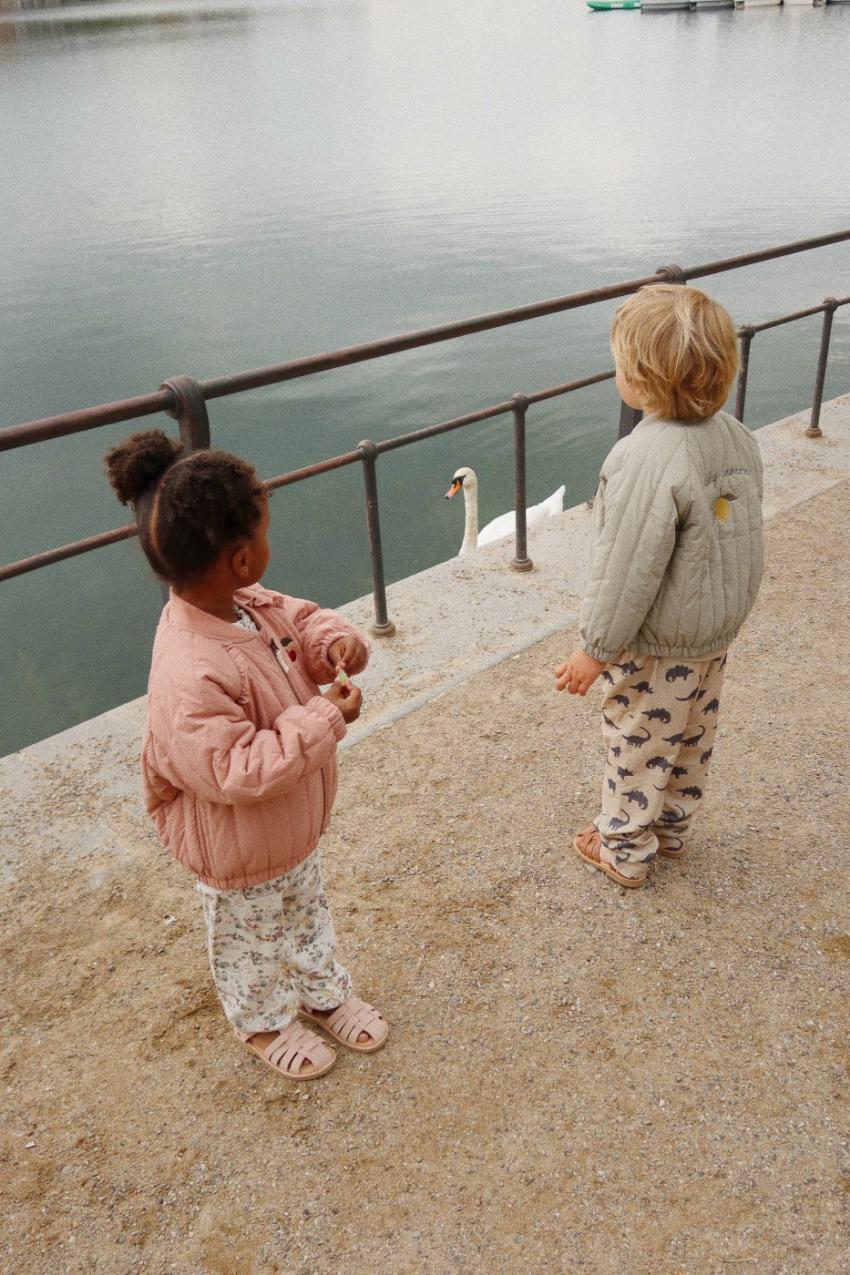 Outerwear | Kids Konges Sløjd JUNO FRILL BOMBER JACKET Cameo Brown