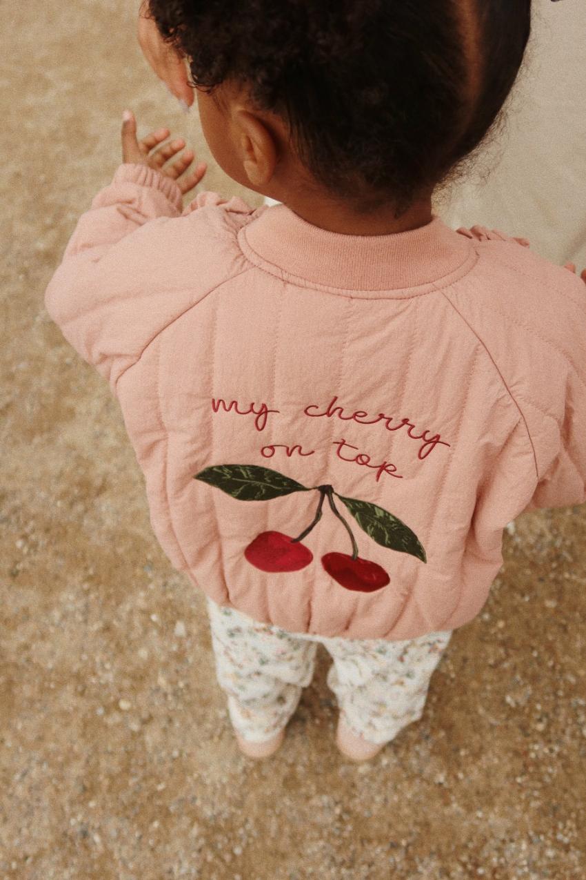 Outerwear | Kids Konges Sløjd JUNO FRILL BOMBER JACKET Cameo Brown