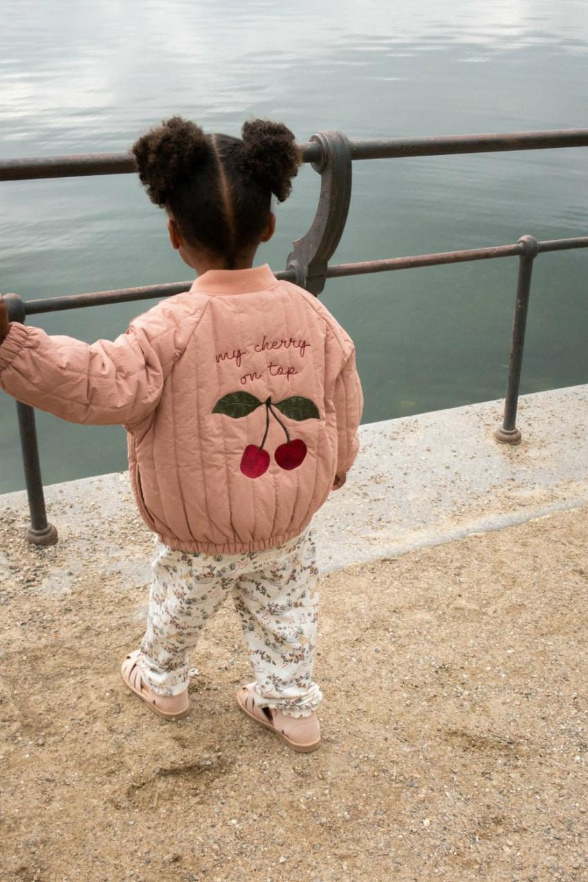 Outerwear | Kids Konges Sløjd JUNO FRILL BOMBER JACKET Cameo Brown