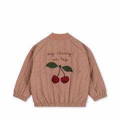 Outerwear | Kids Konges Sløjd JUNO FRILL BOMBER JACKET Cameo Brown