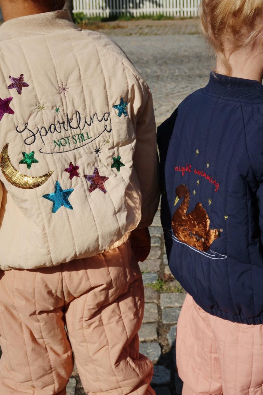 Outerwear | Kids Konges Sløjd JUNO SEQUIN BOMBER JACKET Frappé