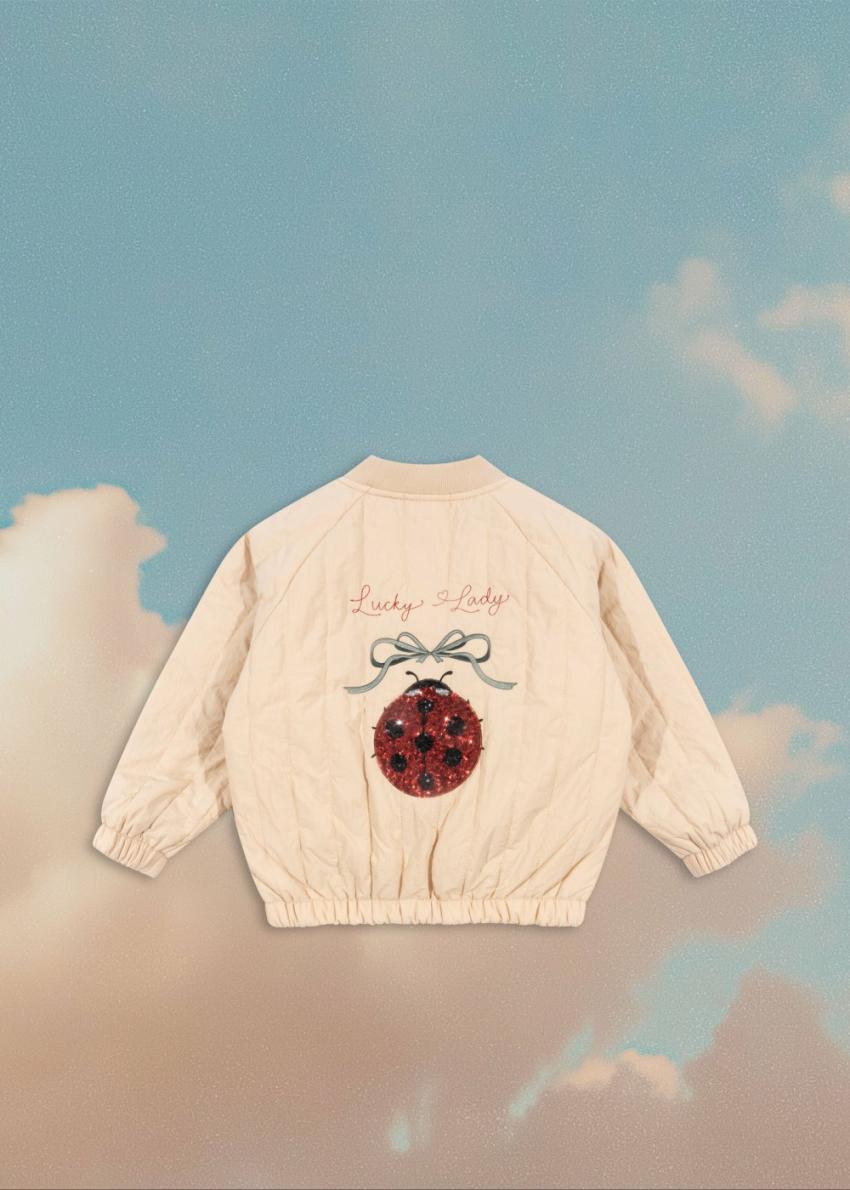 Outerwear | Kids Konges Sløjd JUNO SEQUIN BOMBER JACKET Frappé