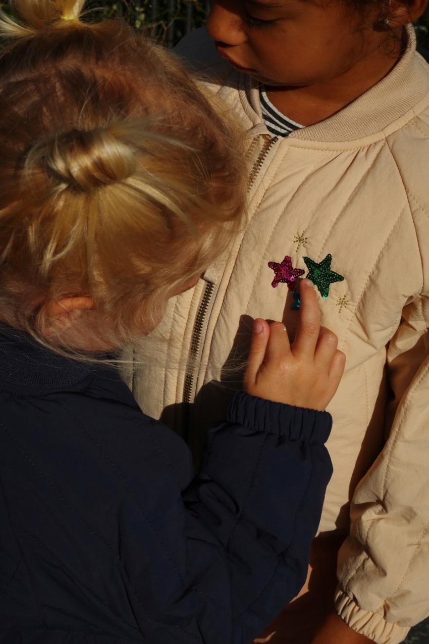 Outerwear | Kids Konges Sløjd JUNO SEQUIN BOMBER JACKET Frappé