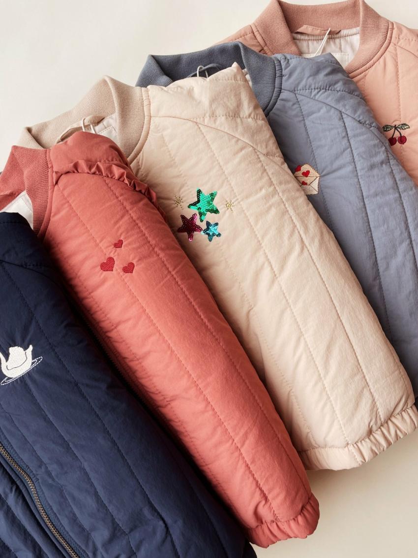 Outerwear | Kids Konges Sløjd JUNO SEQUIN BOMBER JACKET Frappé