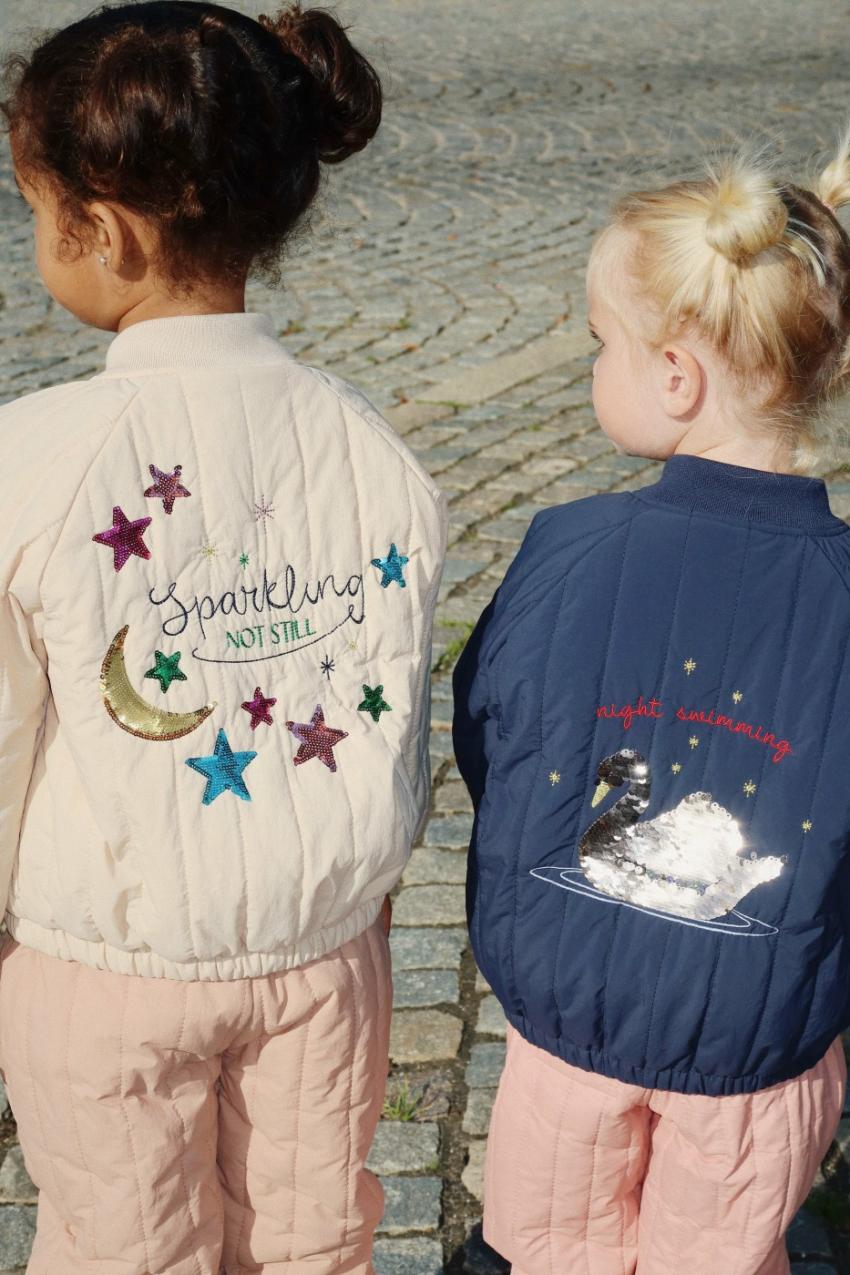 Outerwear | Kids Konges Sløjd JUNO SEQUIN BOMBER JACKET Frappé