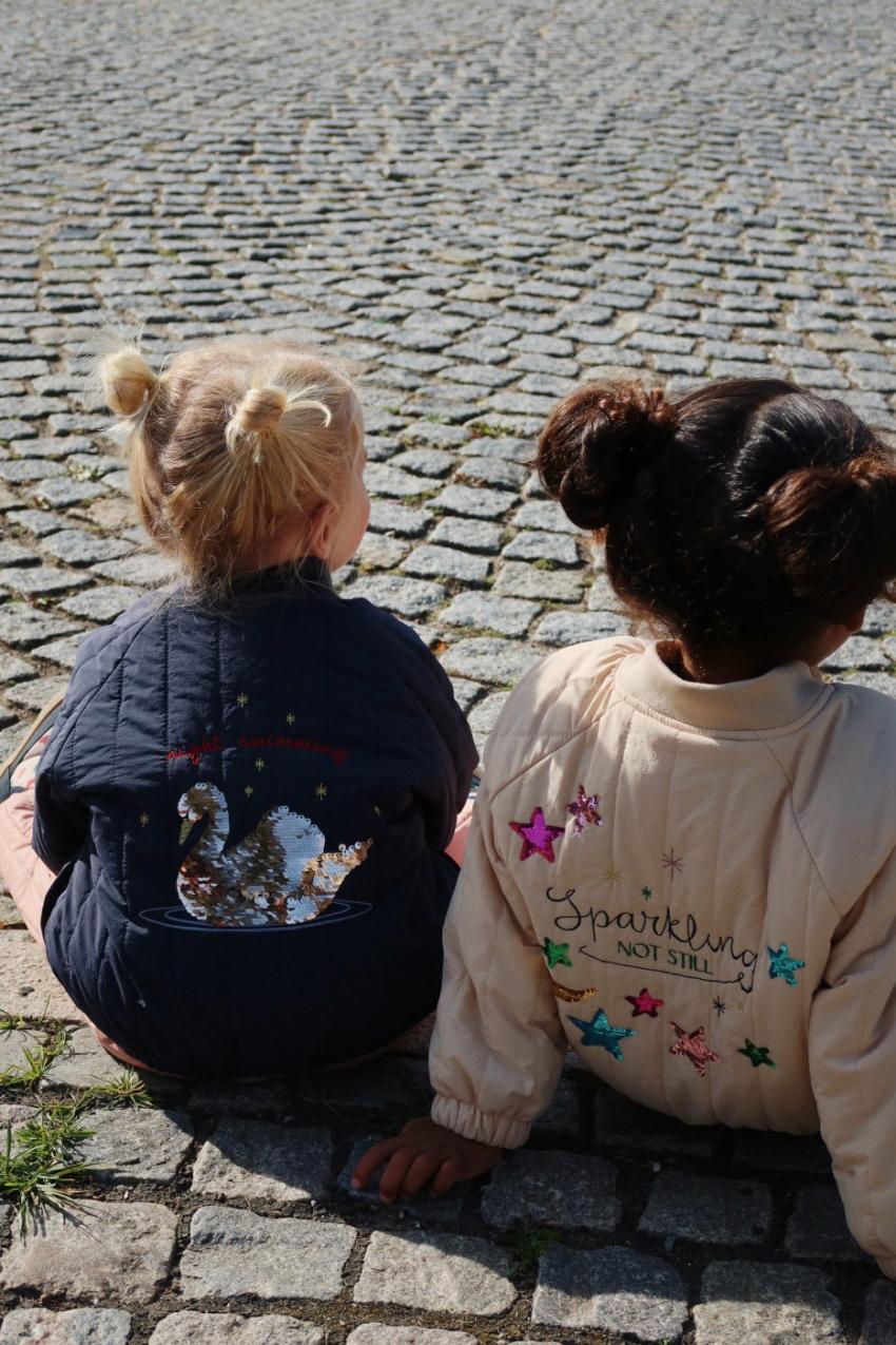 Outerwear | Kids Konges Sløjd JUNO SEQUIN BOMBER JACKET Frappé
