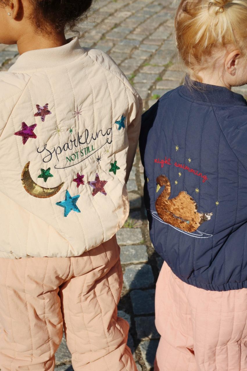 Outerwear | Kids Konges Sløjd JUNO SEQUIN BOMBER JACKET Total Eclipse