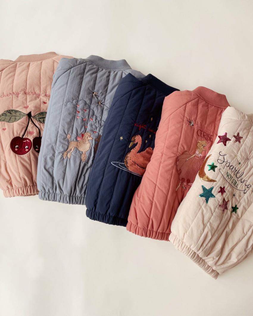 Outerwear | Kids Konges Sløjd JUNO SEQUIN BOMBER JACKET Total Eclipse