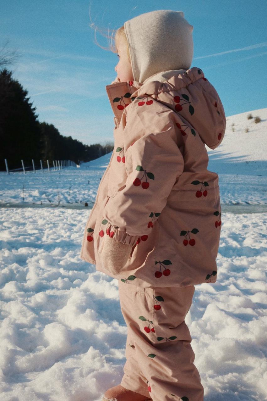 Outerwear | Kids Konges Sløjd MISMOU FRILL JACKET Ma Grande Cerise Blush