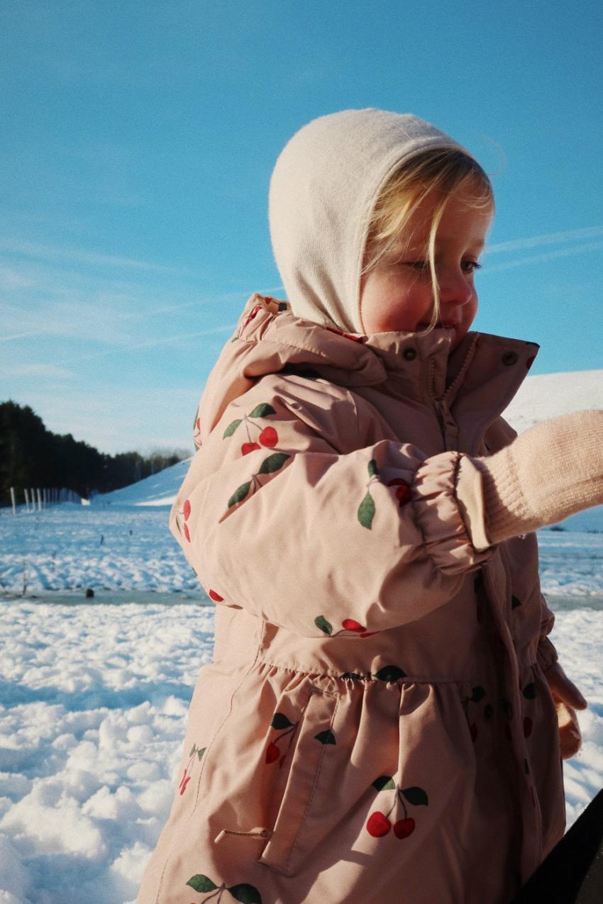 Outerwear | Kids Konges Sløjd MISMOU FRILL JACKET Ma Grande Cerise Blush